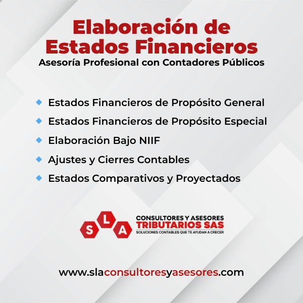 Elaboración de Estados Financieros en Bogotá