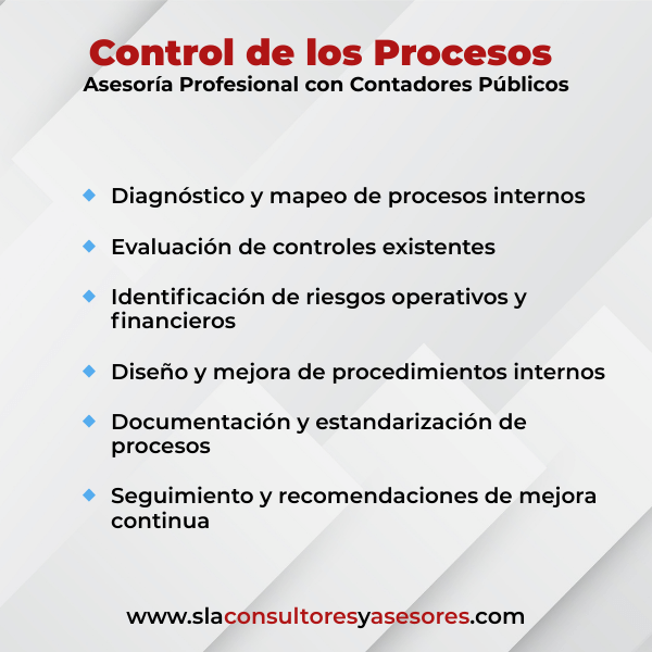 Control de los Procesos en Bogotá
